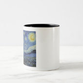 Die Sternennacht von Vincent van Gogh Zweifarbige Tasse (Mittel)