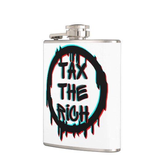 Die Steuer auf das Reiche Flachmann (Links)