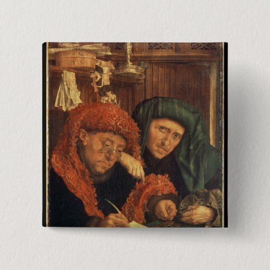 Die Steuereinzieher, 1550 Button (Vorderseite)