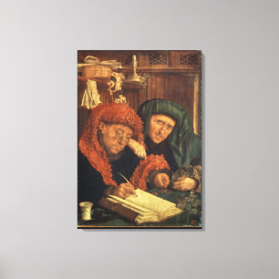 Die Steuereinzieher, 1550 Leinwanddruck