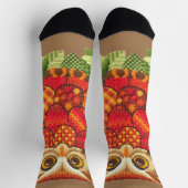 Die Stichery Socken der Owl (Oben)