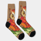 Die Stichery Socken der Owl (Rechts)