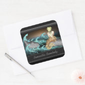 Die Stickers für das Mermaid-Buchzeichen (Umschlag)