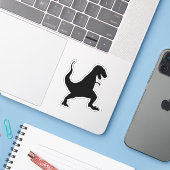 DIE-STIL-DINOSAUR-DEKALKSTICKER AUFKLEBER (Laptop mit iPhone)