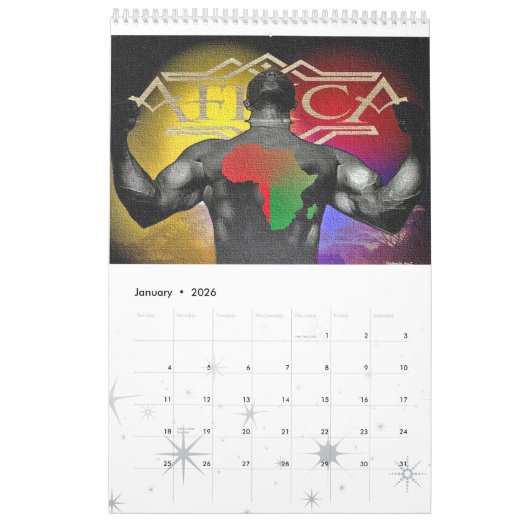 Die Stile Afrikas Kalender (Jan 2026)