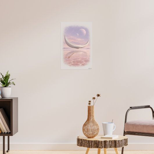 Die stille Ankunft Poster (Wohnzimmer 3)