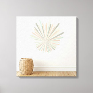 Die Stille der Kunst Leinwanddruck