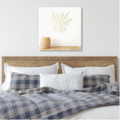 Die Stille der Kunst Leinwanddruck (Insitu (Schlafzimmer))