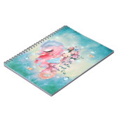 Die Stille der Meerjungfrau Behalte Ruhe und schwi Notizblock (Linke Seite)