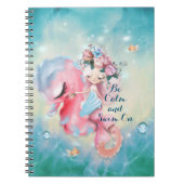 Die Stille der Meerjungfrau Behalte Ruhe und schwi Notizblock (Vorderseite)