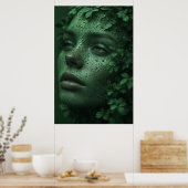 Die Stille der Natur: Ein Portrait der Schönheit Poster (Küche)