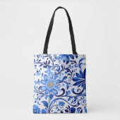 Die Stille der Natur: Tasche mit floraler Eleganz (Vorderseite)