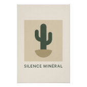 Die Stille der Wüste Poster (Vorderseite)