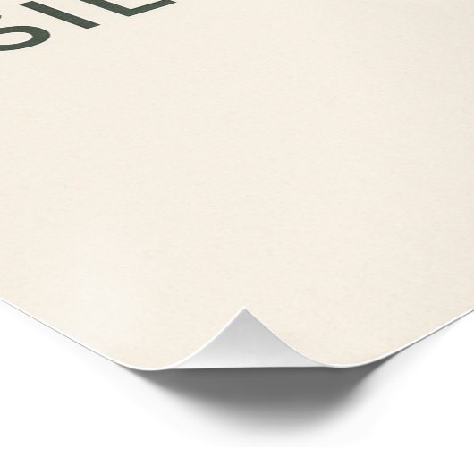 Die Stille der Wüste Poster (Ecke)