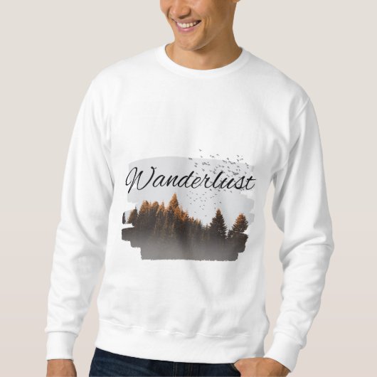 Die Stille des Waldes Sweatshirt (Vorderseite)