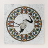 Die Stille des Wissens: Heiliger Ibis des Thoth Puzzle (Horizontal)