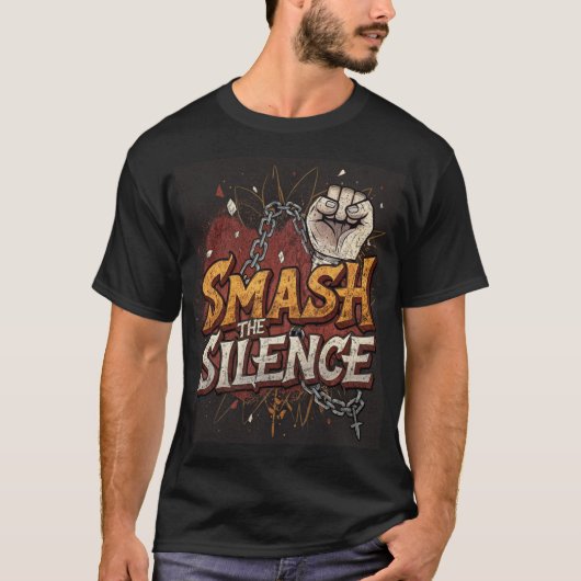 die Stille durchbrechen T-Shirt (Vorderseite)
