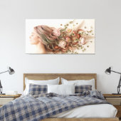 Die stille Gemeinschaft der Marmorseele Leinwanddruck (Insitu (Schlafzimmer))