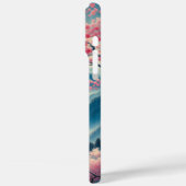 Die Stille im Blut: Japanische Kirschblüten Case-Mate iPhone Hülle (Rückseite / Links)