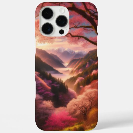 Die Stille im Blut: Japanische Kirschblüten Case-Mate iPhone Hülle (Rückseite)