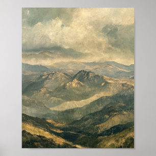 Die stille Resonanz zeitloser Gipfel Poster
