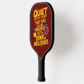 Die Stille spricht Volumes: Der Pickleball-Power Pickleball Schläger (Links)