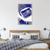 Die stille Trompete Leinwanddruck (Insitu (Schlafzimmer))