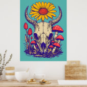 Die stille Wiedergeburt Poster (Küche)