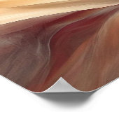 Die stillen Resonanzen ätherischer Sande Poster (Ecke)