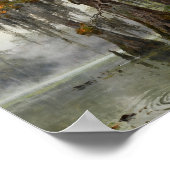 Die stillen Wächter des Bayou: Sonnenlichtfilter Poster (Ecke)