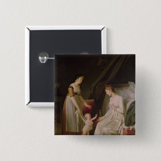 Die stillende Mutter Button (Vorne & Hinten)