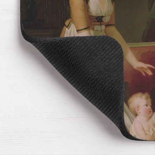 Die stillende Mutter Mousepad (Ecke)
