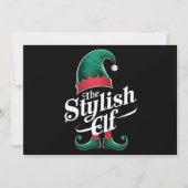 Die stilvolle Elf-Gruppe passt zu Weihnachten der (Vorderseite)