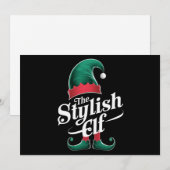 Die stilvolle Elf-Gruppe passt zu Weihnachten der (Vorne/Hinten)