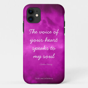 Die Stimme Deines Herzens spricht zu meiner Seele Case-Mate iPhone Hülle