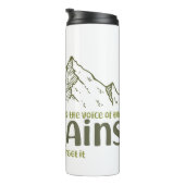 Die Stimme der Berge Thermosbecher (Nach rechts gedreht)
