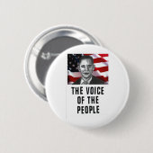 Die Stimme der Leute Button (Vorne & Hinten)