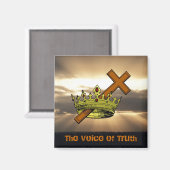 Die Stimme der Wahrheit Magnet (Vorderseite/Rückseite)