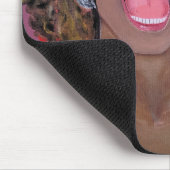 Die Stimme Gemälde von Alfred Fox Mousepad (Ecke)
