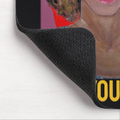 Die Stimme Gemälde von Alfred Fox Mousepad (Ecke)