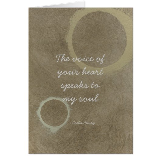 Die Stimme Ihres Herzens - Kreise (Vorne)