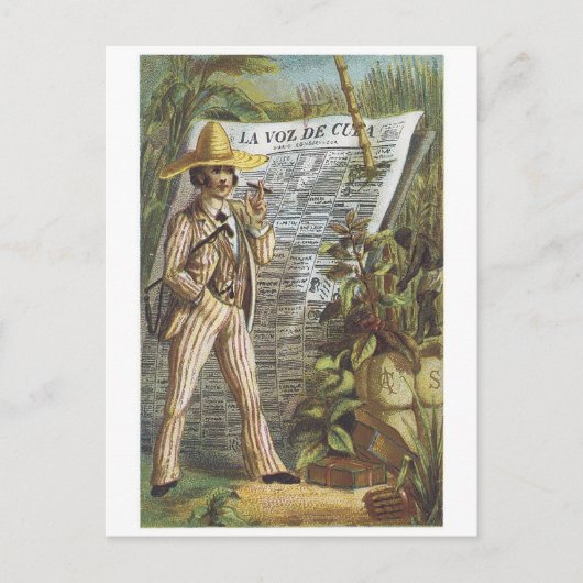 Die Stimme Kubas Postkarte (Vorderseite)