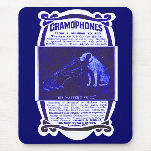 Die Stimme seines Meisters Mousepad (Vorne)