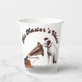 Die Stimme seines Meisters Pappbecher (Vorderseite)