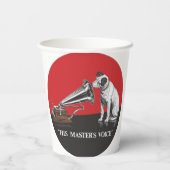 Die Stimme seines Meisters Pappbecher (Rückseite)