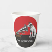 Die Stimme seines Meisters Pappbecher (Vorderseite)