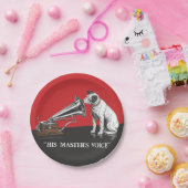 Die Stimme seines Meisters Pappteller (Party)