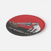 Die Stimme seines Meisters Pappteller (Schrägansicht)