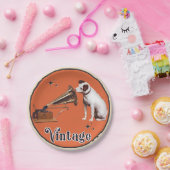 Die Stimme seines Meisters Vintag Pappteller (Party)