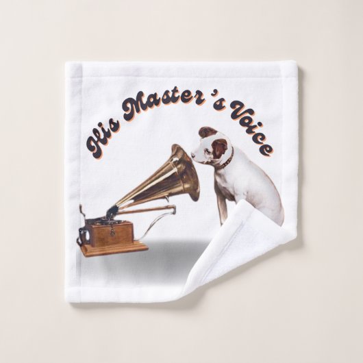 Die Stimme seines Meisters Waschlappen (Waschlappen)